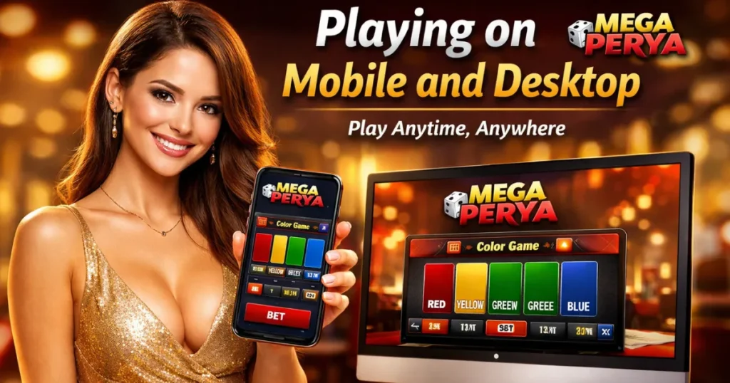 Playing on Mobile and Desktop